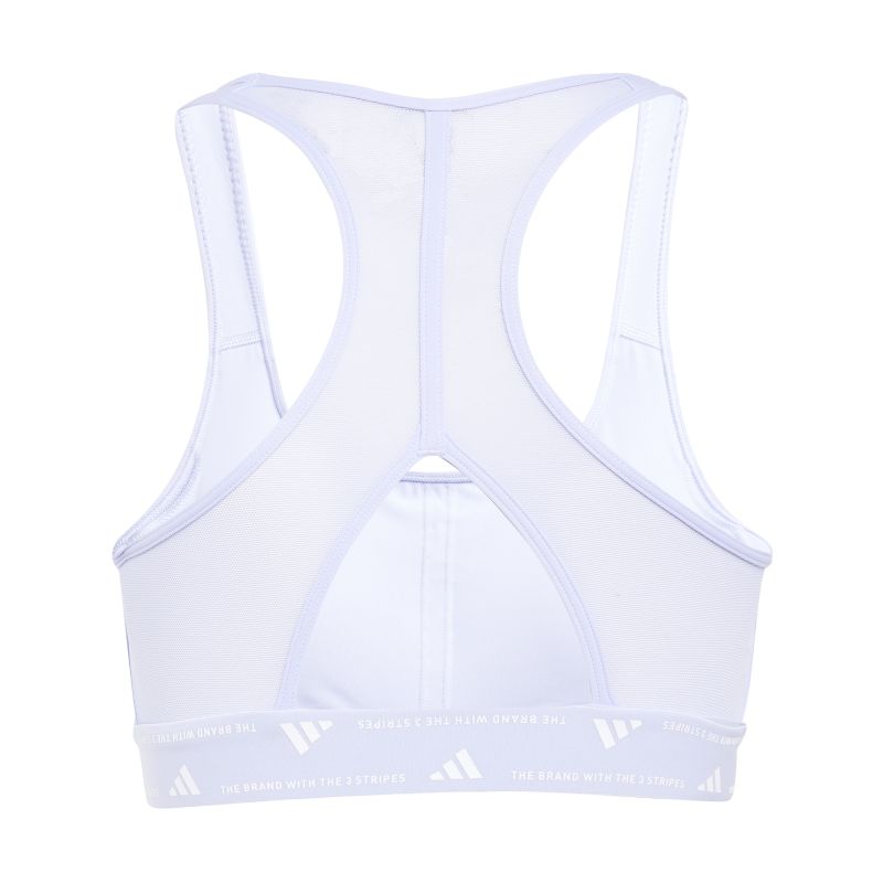Adidas Powerreact Sports Bra for Women - High Impact Support Running & Workout Top - Breathable & Comfortable for Gym, Yoga, and Fitness Activities