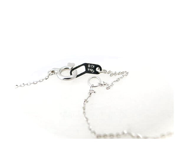 18K White Gold Diamond Necklace for Women - Luxury Pendant Jewelry Gift for Anniversary, Valentine's Day & Special Occasions - Perfect for Weddings, Parties & Date Nights