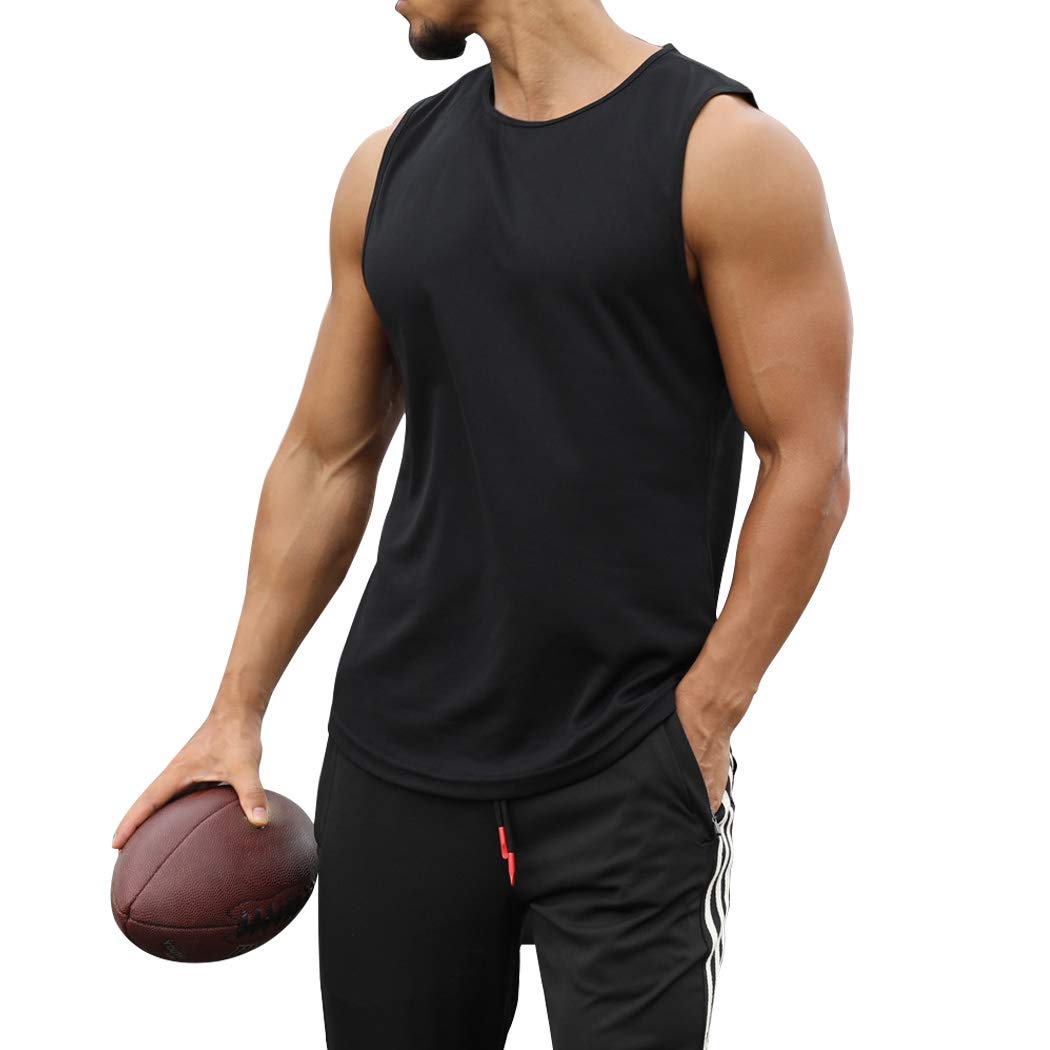 Xzbailisha Men's Gym Tank Top - Bodybuilding Workout Shirt, Sleeveless Fitness Vest for Muscle Training & Weightlifting | Perfect for Gym, CrossFit & Outdoor Workouts