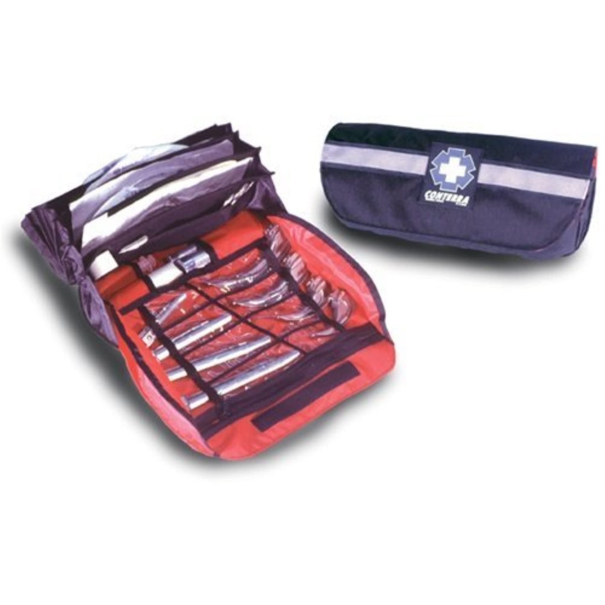 Conterra Intubation Bag - Medical Emergency Airway Management Kit for EMTs, Paramedics & Hospitals | Portable First Aid Equipment for CPR & Rescue Scenarios