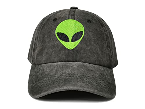Alien Head (Washed Black)