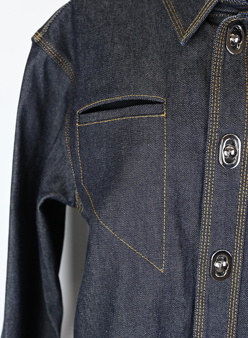 Bottega Veneta Denim Jacket Size 40 - Stylish Women's Fashion for Casual Outings & Date Nights