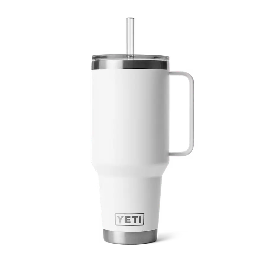 Yeti Rambler 42 oz Stainless Steel Insulated Straw Mug - Keeps Drinks Cold for Hours, Perfect for Outdoor Adventures, Camping, and Travel