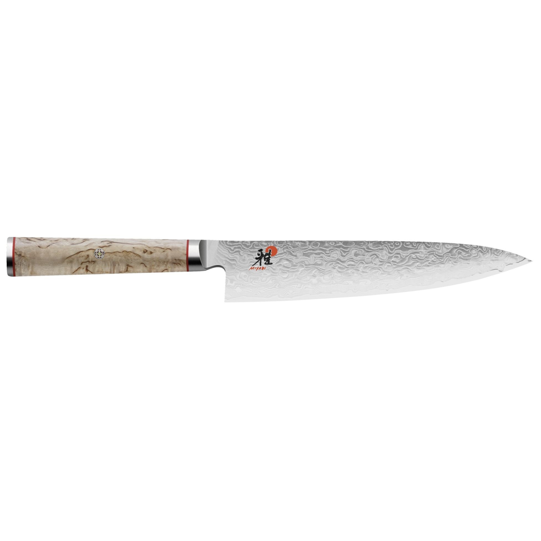MIYABI 8-Inch Gyutoh Japanese Chef Knife - Premium High-Carbon Steel Blade for Professional Cooking & Sushi Preparation