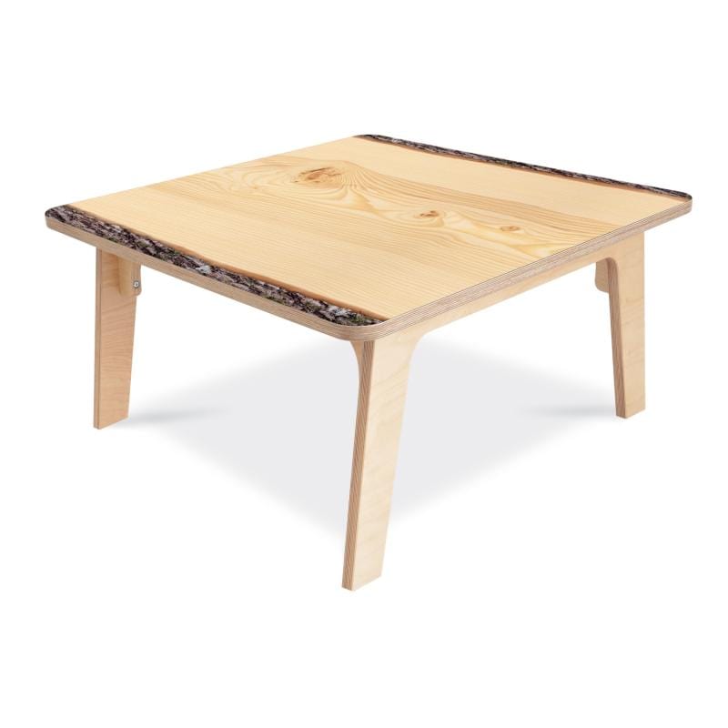 Live Edge Square Coffee Table 18