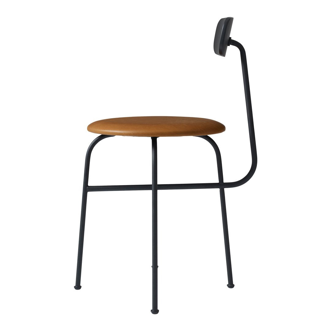 Afteroom Modern Dining Chair - Upholstered Seat with Wooden Legs for Kitchen, Dining Room & Office | Comfortable & Stylish Home Furniture
