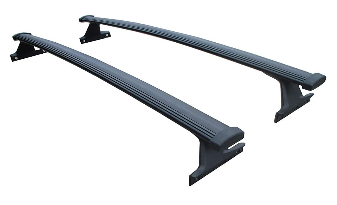 Brightlines Jeep Compass Roof Rack Crossbars & Kayak Carrier Combo - Fits 2018-2025 Jeep Compass | Heavy Duty Aluminum Cargo Rack for Kayaks, SUPs, Bikes & Outdoor Gear | Perfect for Camping, Road Trips & Water Sports Adventures