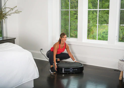 Power Plate Personal Vibration Platform - Black - Home Fitness Equipment for Muscle Recovery & Toning - Perfect for Home Gym & Physical Therapy