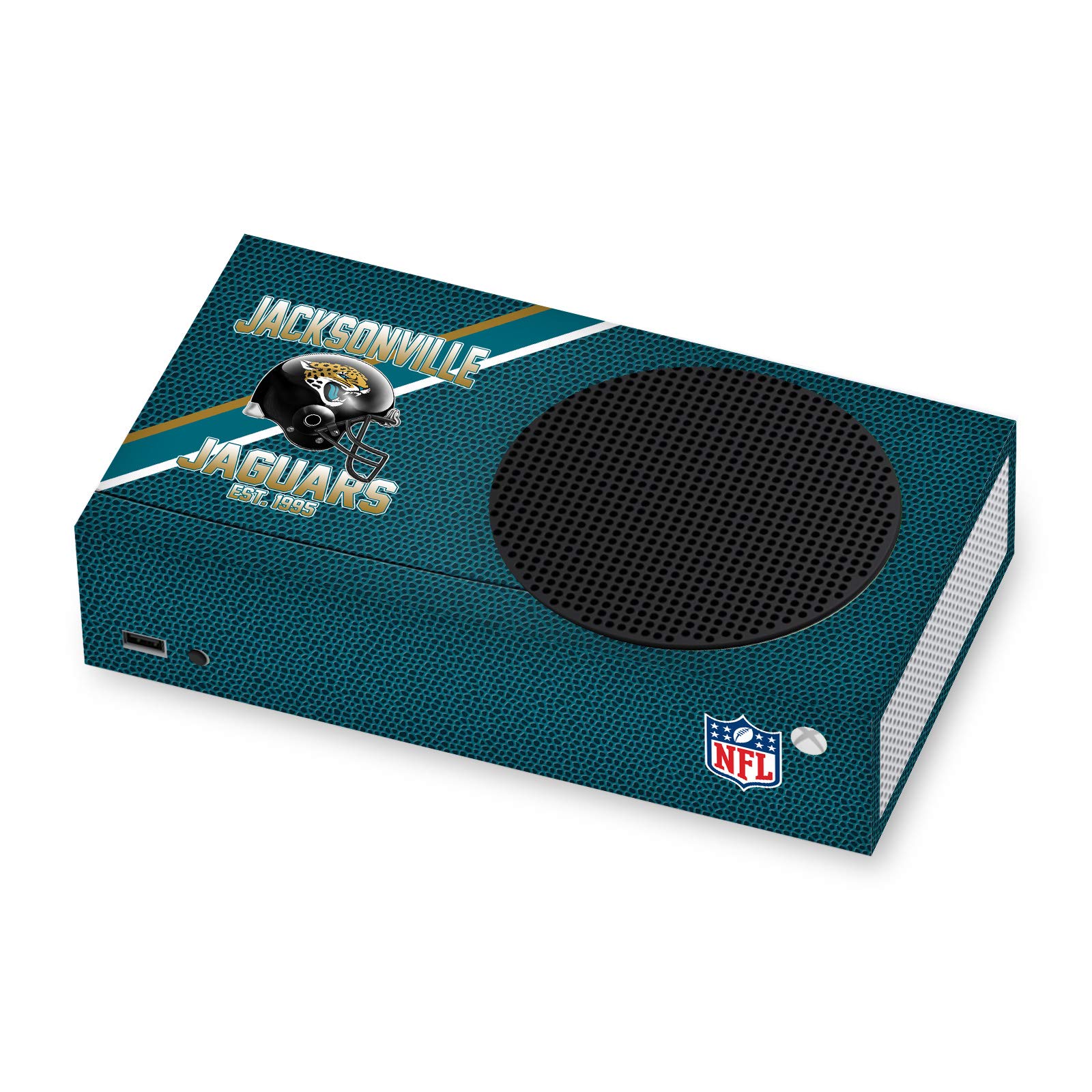 Head Case Designs Offizielle NFL Jacksonville Jaguars Team 1 Vinyl Haut Gaming Aufkleber Abziehbild Abdeckung für Xbox Series S Console - Perfekte Personalisierung für Gamer und Fans