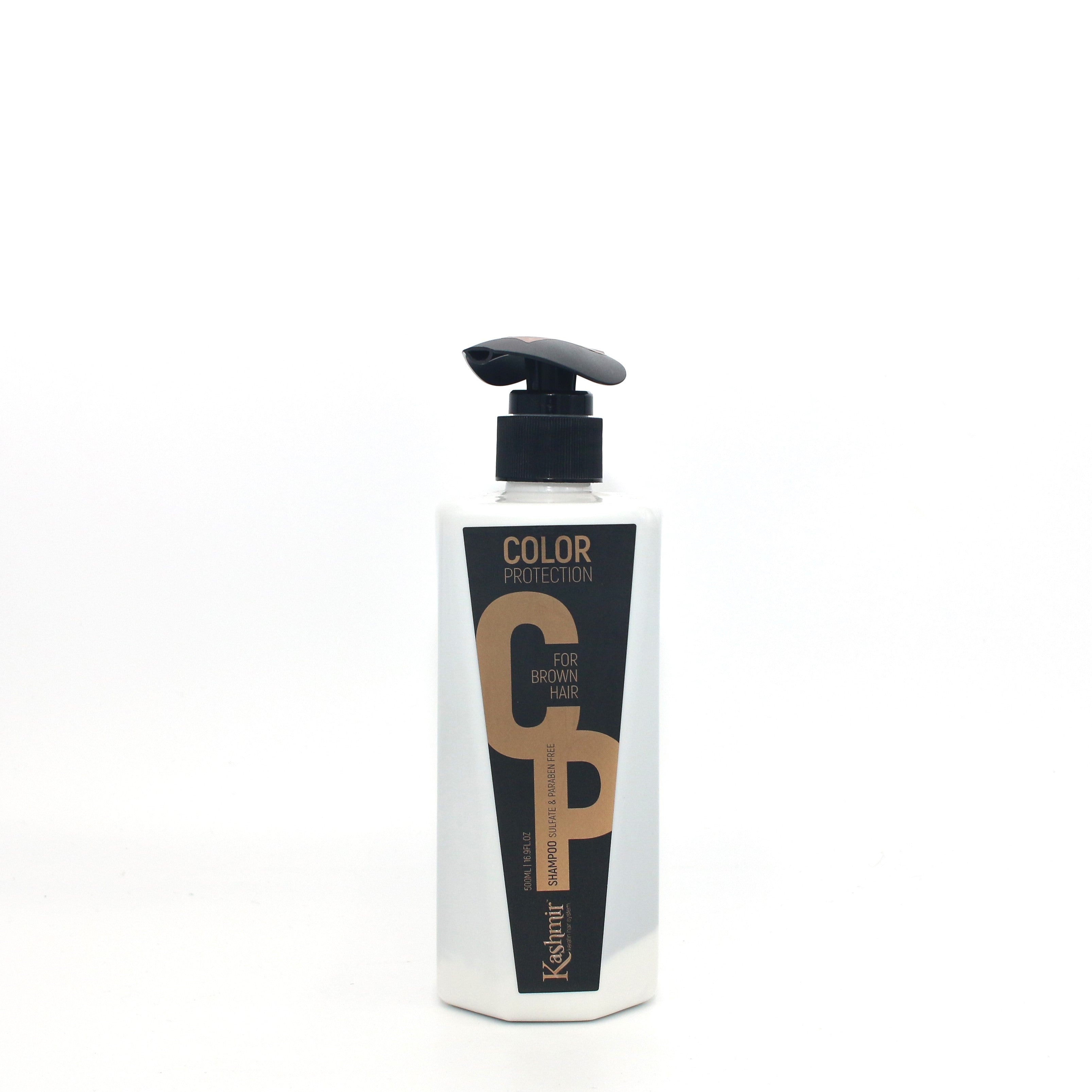KASHMIR Color Protection Shampoo for Brown Hair - 16.9 oz | Sulfate-Free & UV Protection | Extends Hair Color Vibrancy | Perfect for Color-Treated & Highlighted Hair at Home or Salon