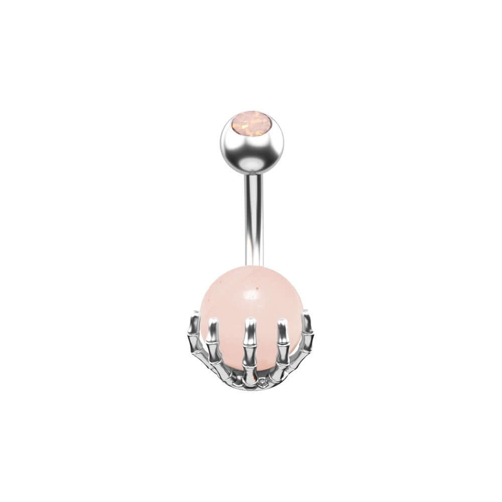 Opal Paw Belly Button Ring - Cute and Stylish Navel Piercing Jewelry for Women | Perfect for Everyday Wear, Parties, and Unique Fashion Statements