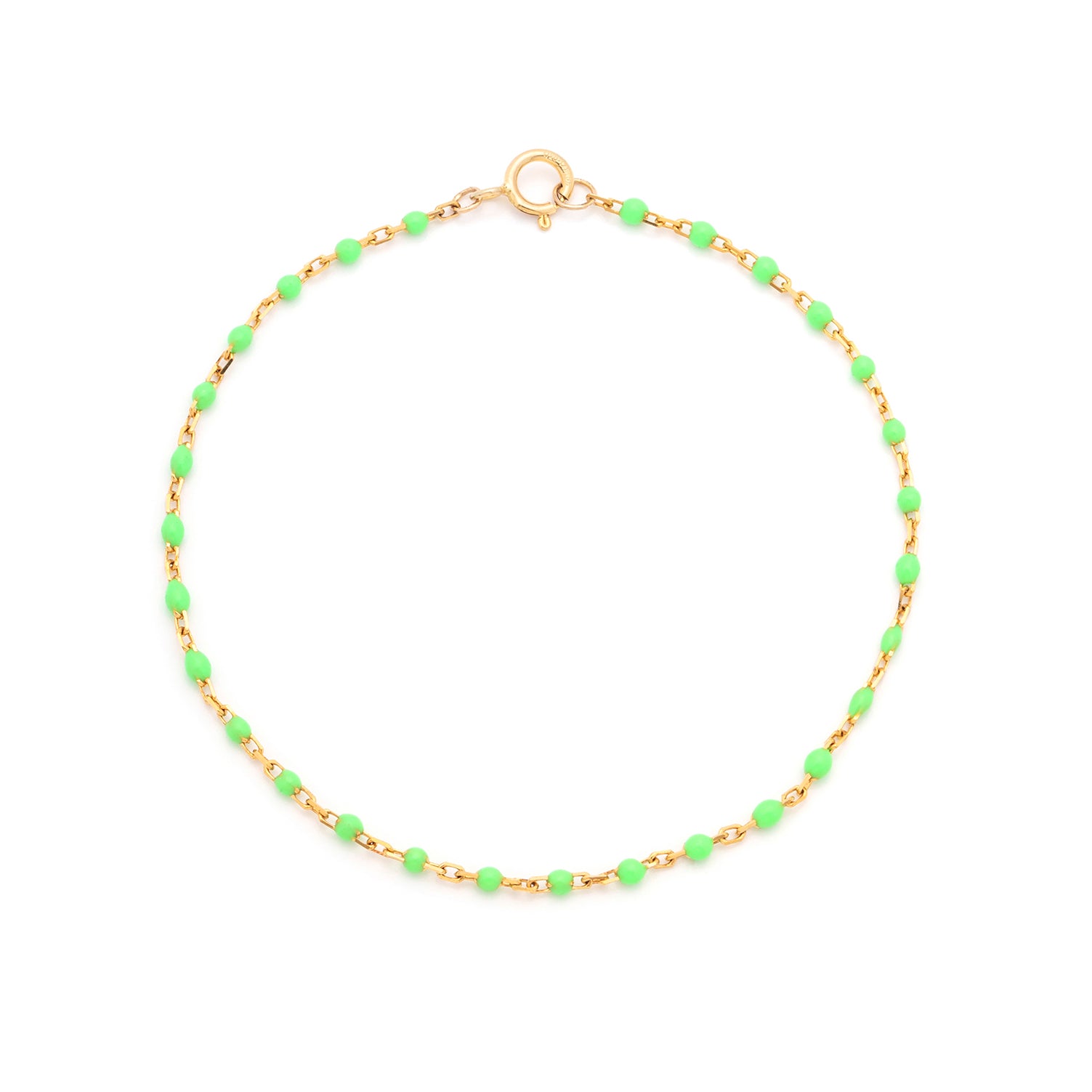 Fresh Lime Candy Chain Bracelet for Women - Trendy Citrus Fruit Jewelry for Summer & Party Accessories