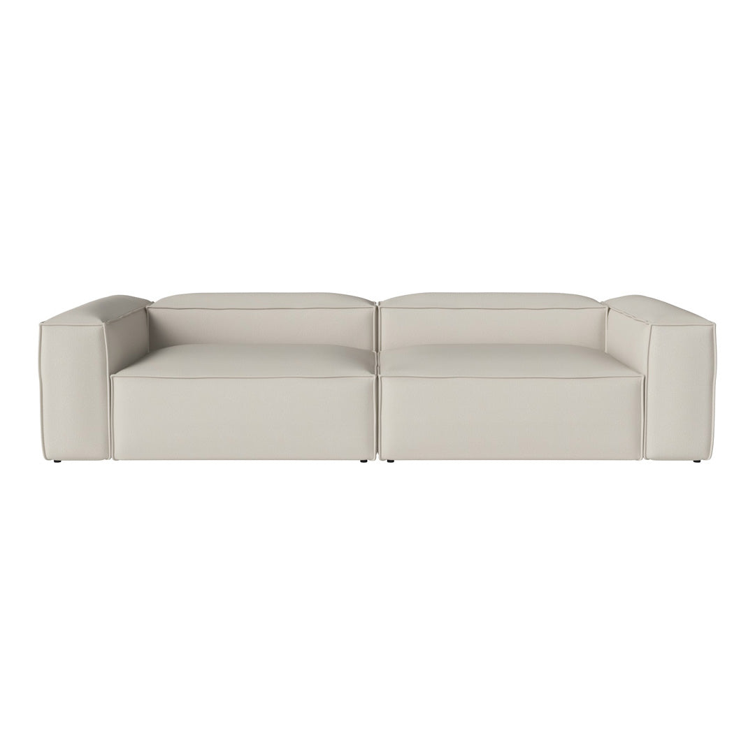 Cosima 2-Seater Sofa - Modern Fabric Loveseat for Small Spaces | Perfect for Living Room, Apartment & Office Waiting Area