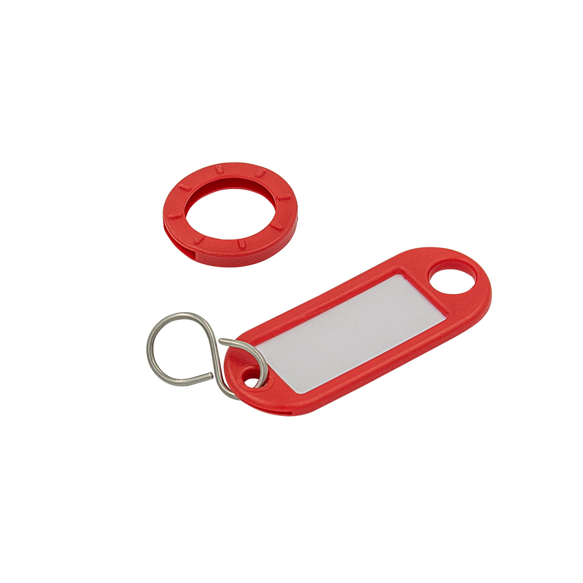 Key Ring Tag & ID Ring Set - Perfect for Home & Office Keys