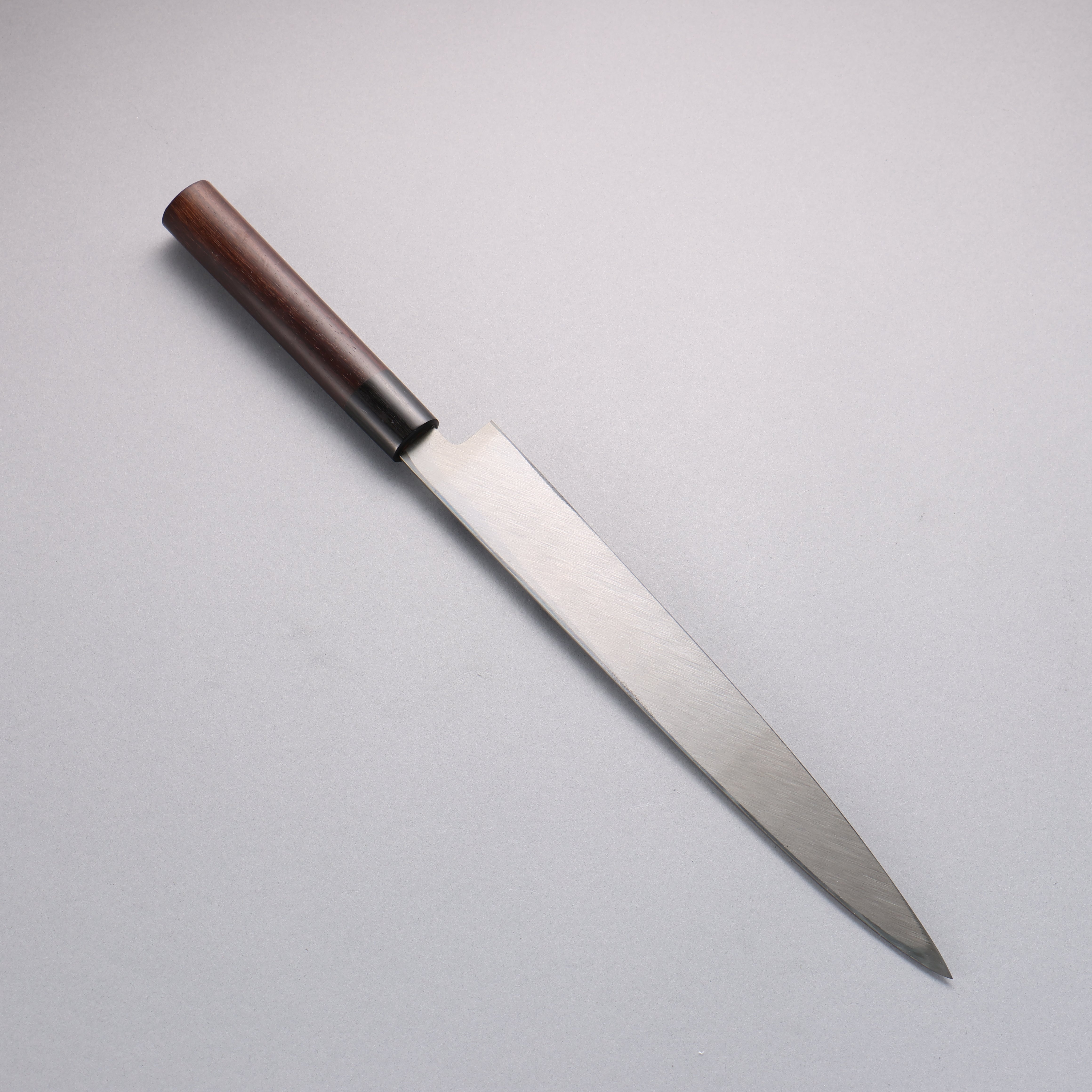 Premium Jikko White Steel No.2 Yanagiba Sushi Knife 270mm with Ebony Handle - Professional Japanese Sashimi & Sushi Preparation Tool for Chefs