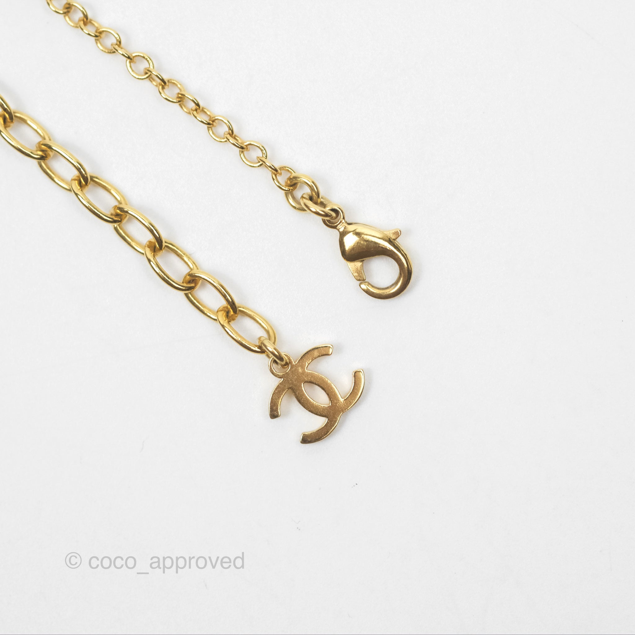 Chanel CC Butterfly Pendant Necklace in Gold Tone - 22S Collection | Elegant Jewelry for Women, Perfect for Parties, Weddings & Special Occasions