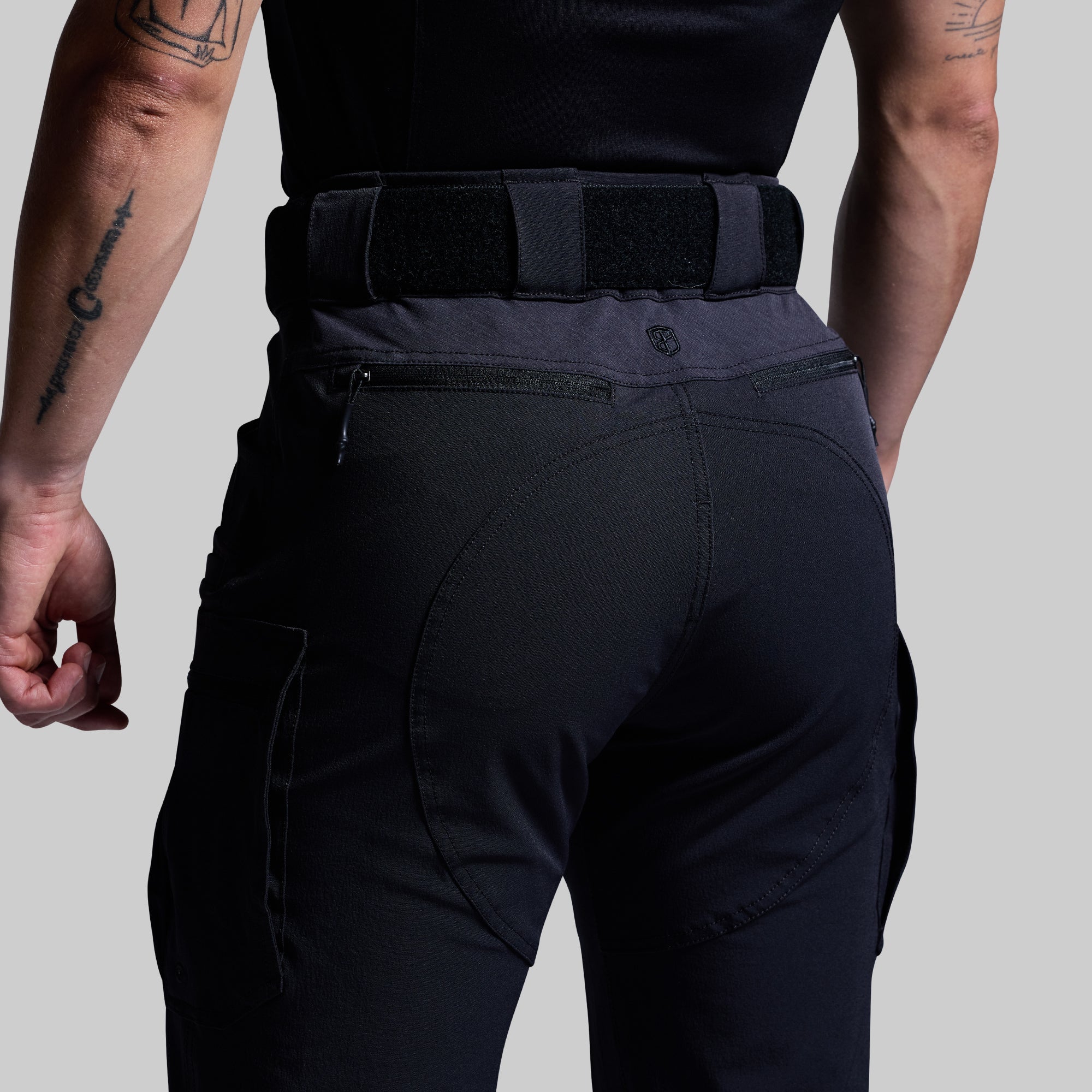 Tactical Women's Assault Pants - Black Combat Cargo Pants for Outdoor, Airsoft, Hiking & Military Training