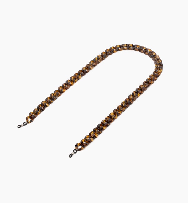 Chunky Acetate Eyeglass Chain 700mm - Stylish Reading Glasses Holder for Women & Men - Perfect for Reading, Working, and Fashion Accessories