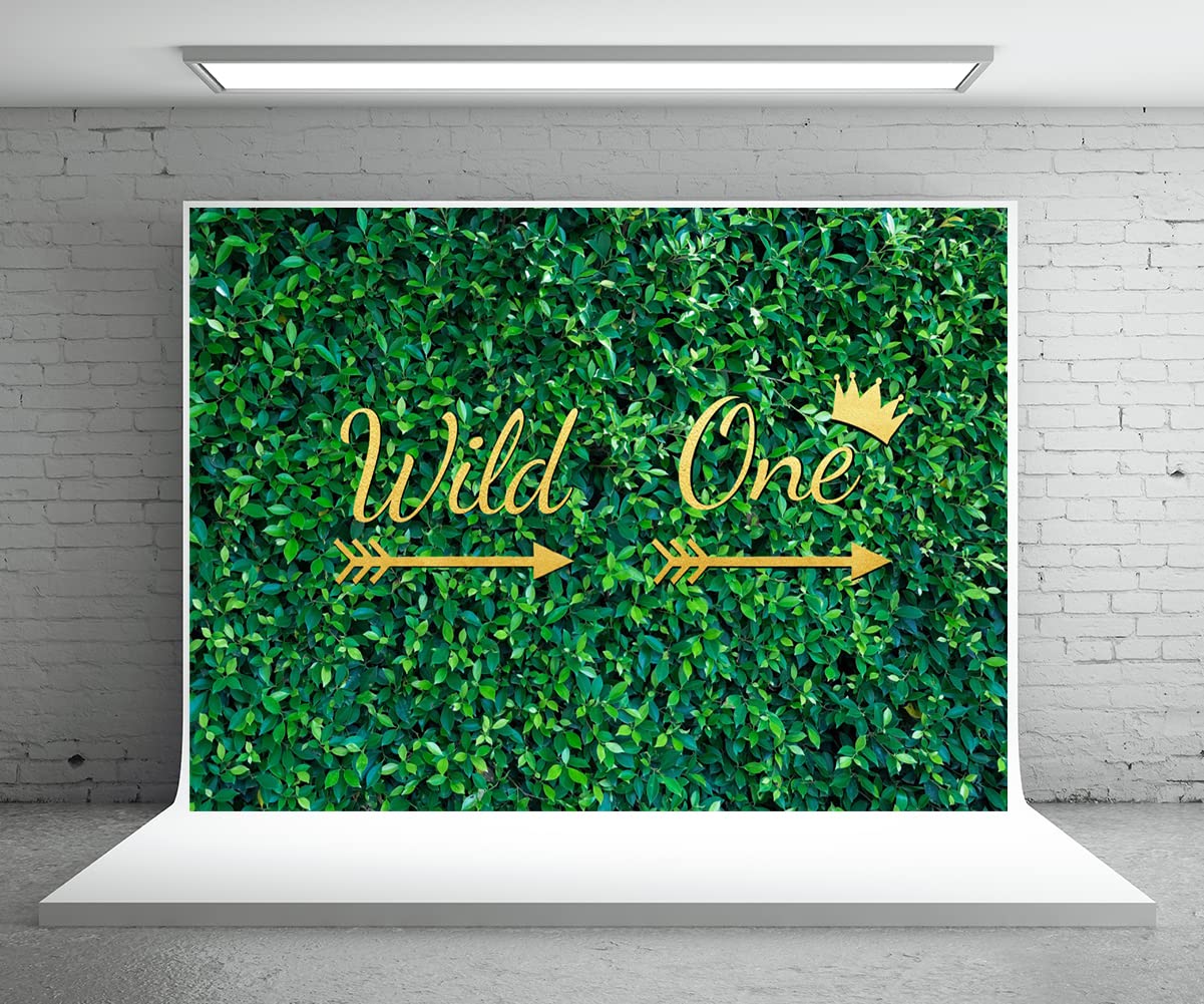 20x10ft Spring Green Leaves Nature Theme Backdrop - 1st Birthday, Baby Shower, Wedding & Party Photography Background for Outdoor Events - Perfect for Garden Parties, Nursery Decor, and Seasonal Celebrations