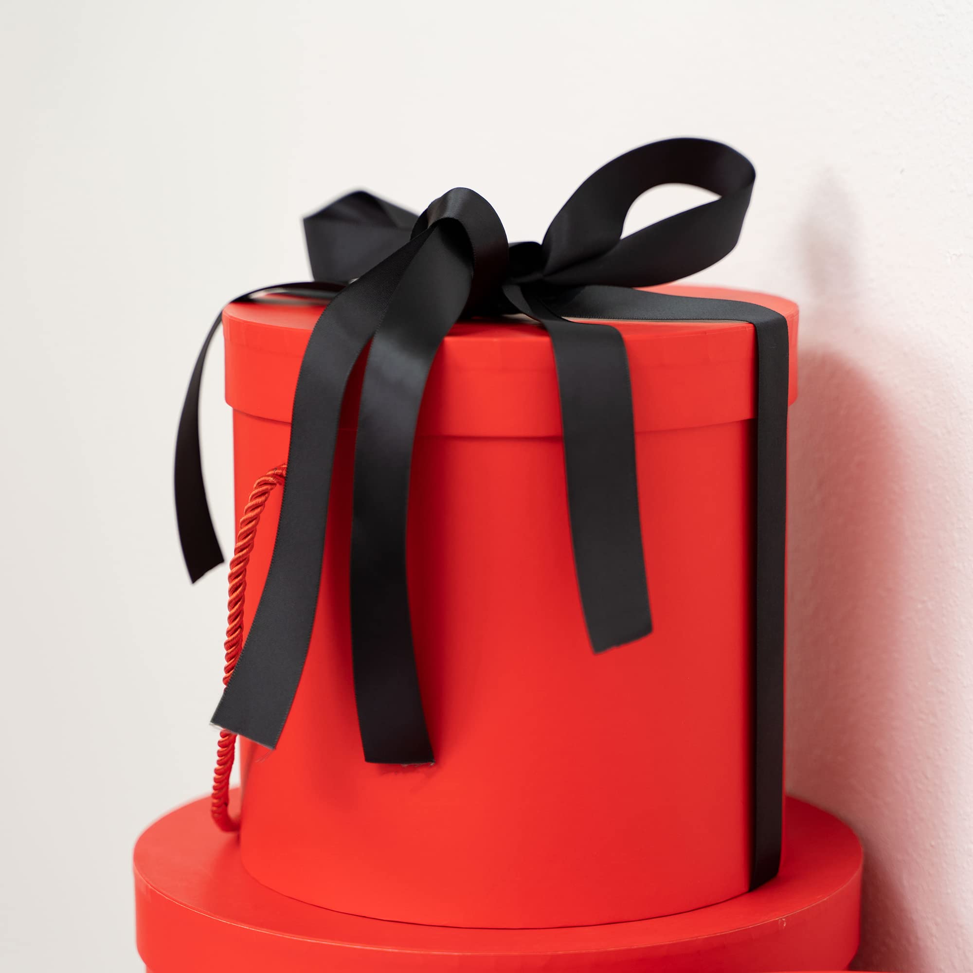 Elegant Round Gift Boxes with Lids - 3pc Set for Birthdays & Weddings