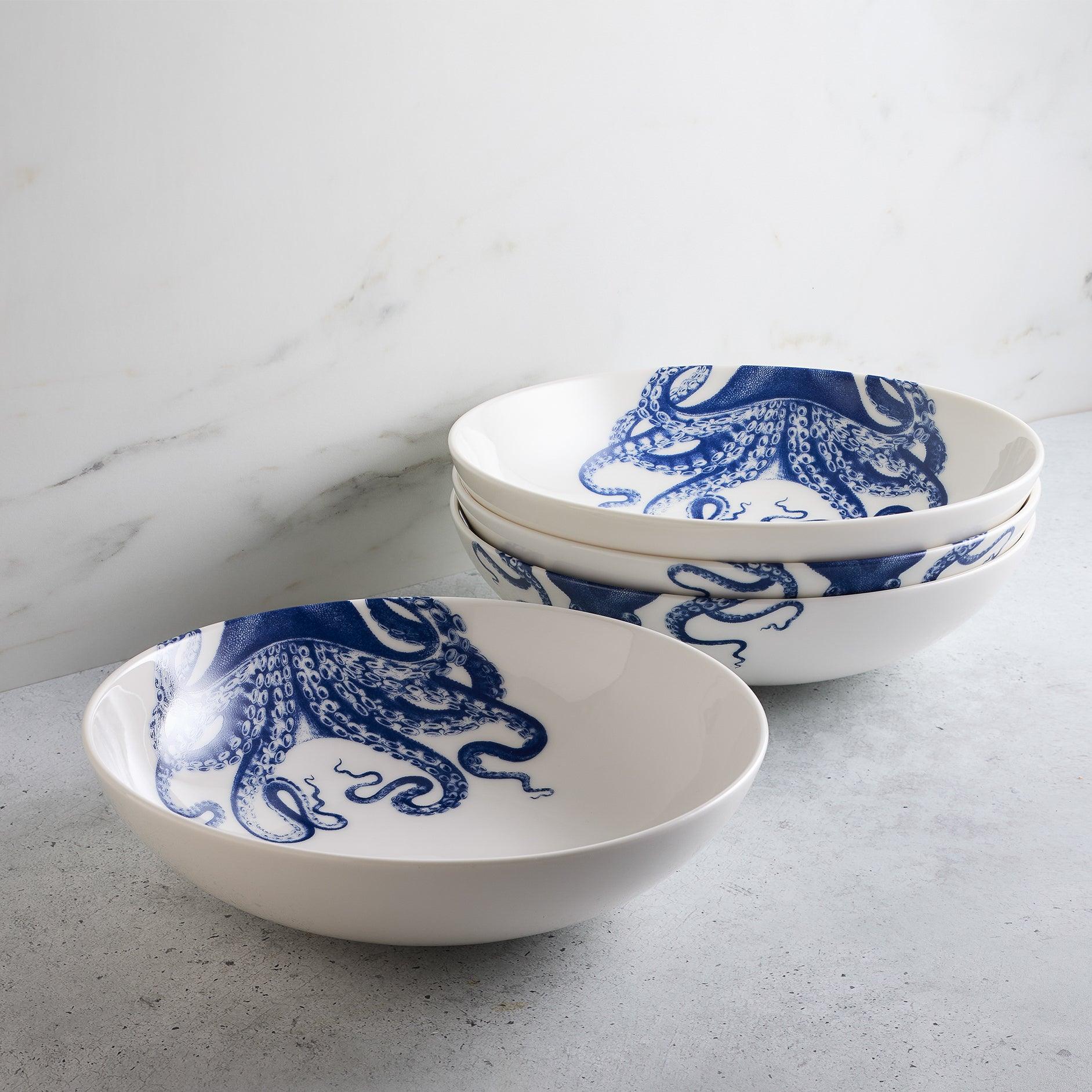 Premium Lucy Entrée Bowl - Elegant Ceramic Serving Bowl for Soups, Salads & Pasta - Perfect for Dinner Parties, Family Meals & Restaurant Use