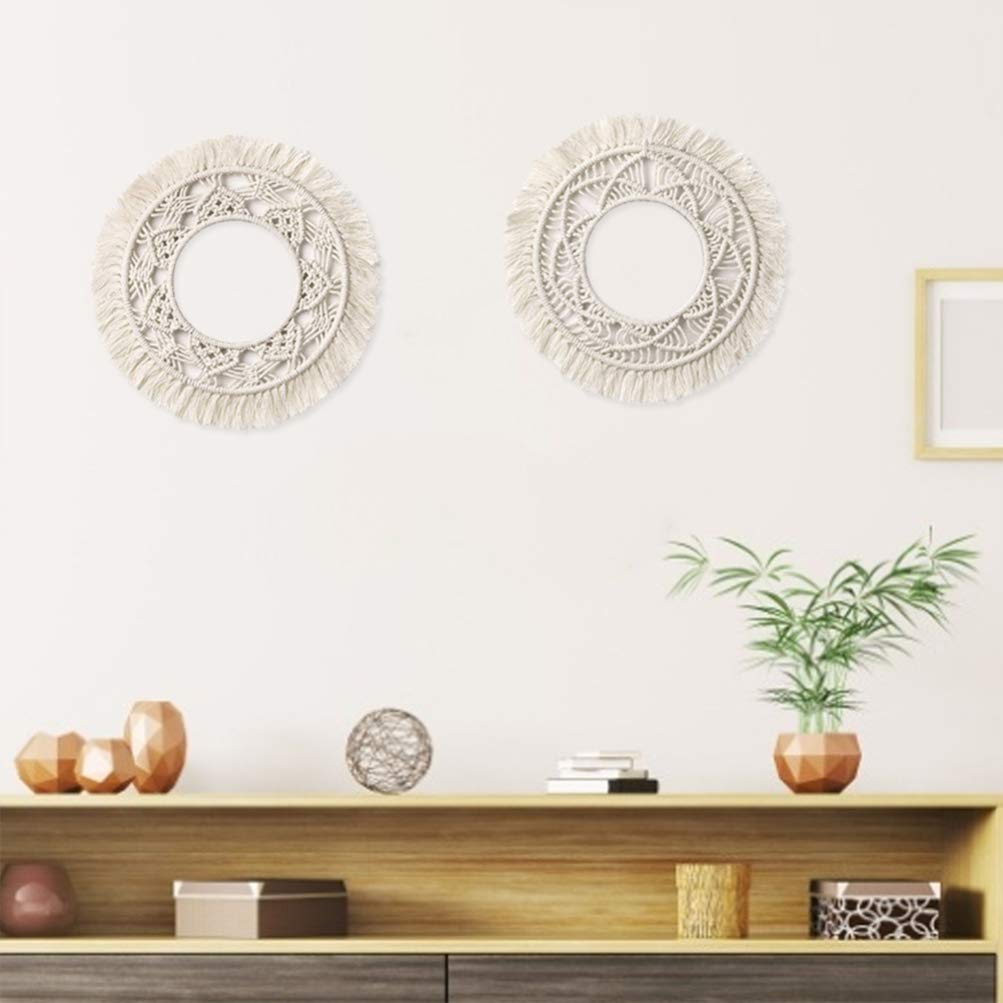 Macrame Woven Tapestry Wall Hanging - 13.5