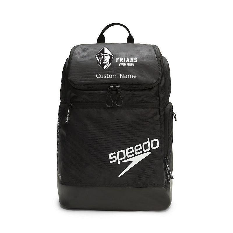 Bishop Lynch Speedo Teamster 2.0 Backpack with Embroidered Logo - Durable Swim Team Backpack for Athletes & Students - Perfect for Swimming Practice, Gym & School
