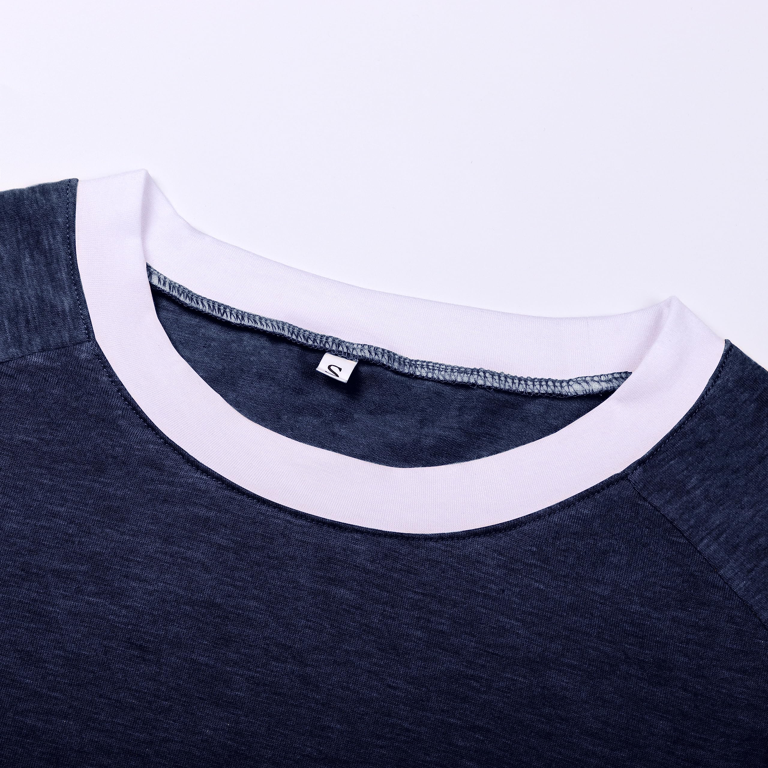 Women's 3/4 Sleeve Cotton Blend T-Shirts - Summer Crewneck Loose Fit Basic Tops for Women | Casual Wear, Office Outfits & Weekend Comfort