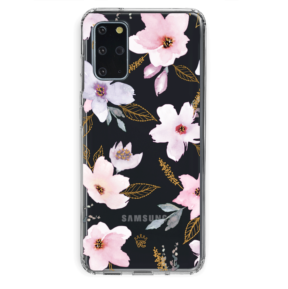 Magnolia Floral Samsung Phone Case - Elegant Flower Design Protective Cover for Samsung Galaxy S21/S20/Note 20 - Perfect for Spring Fashion & Everyday Use