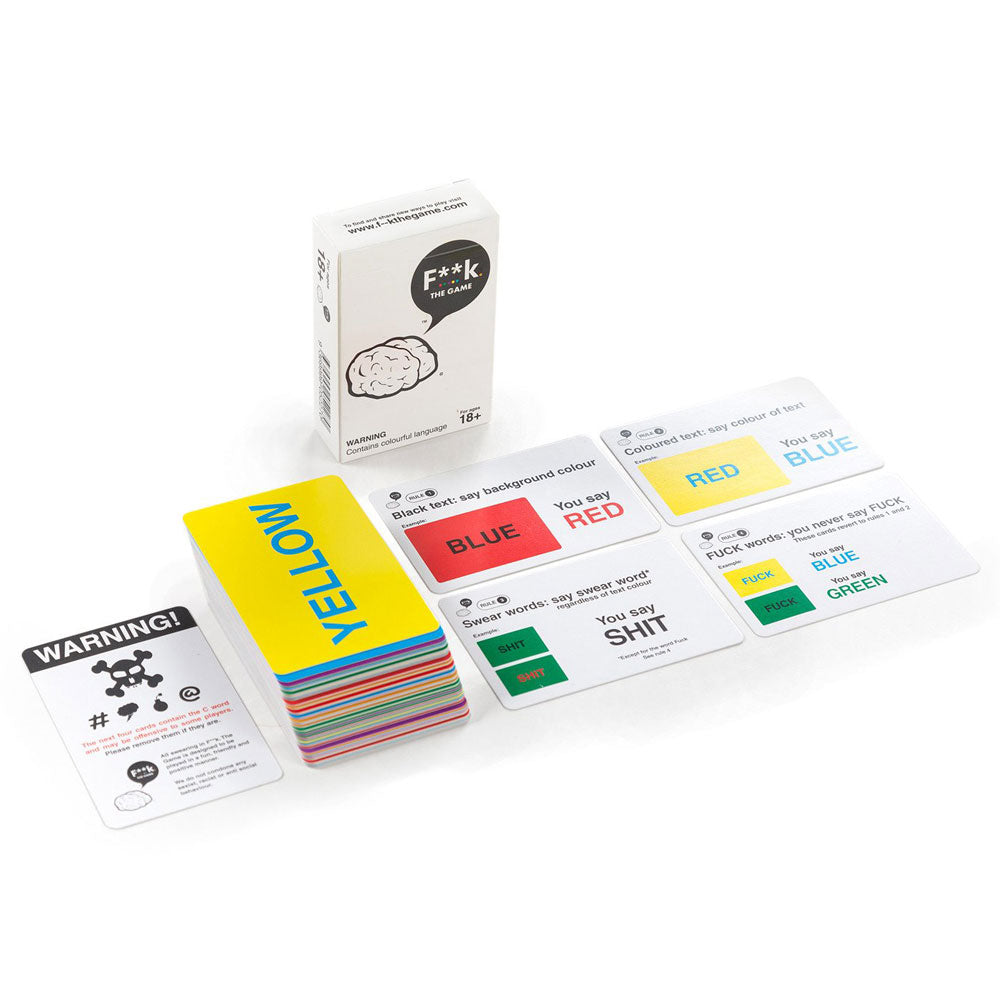 F**k The Card Game - Hilarious Adult Party Game for Game Nights & Gatherings - Perfect for Friends & Couples
