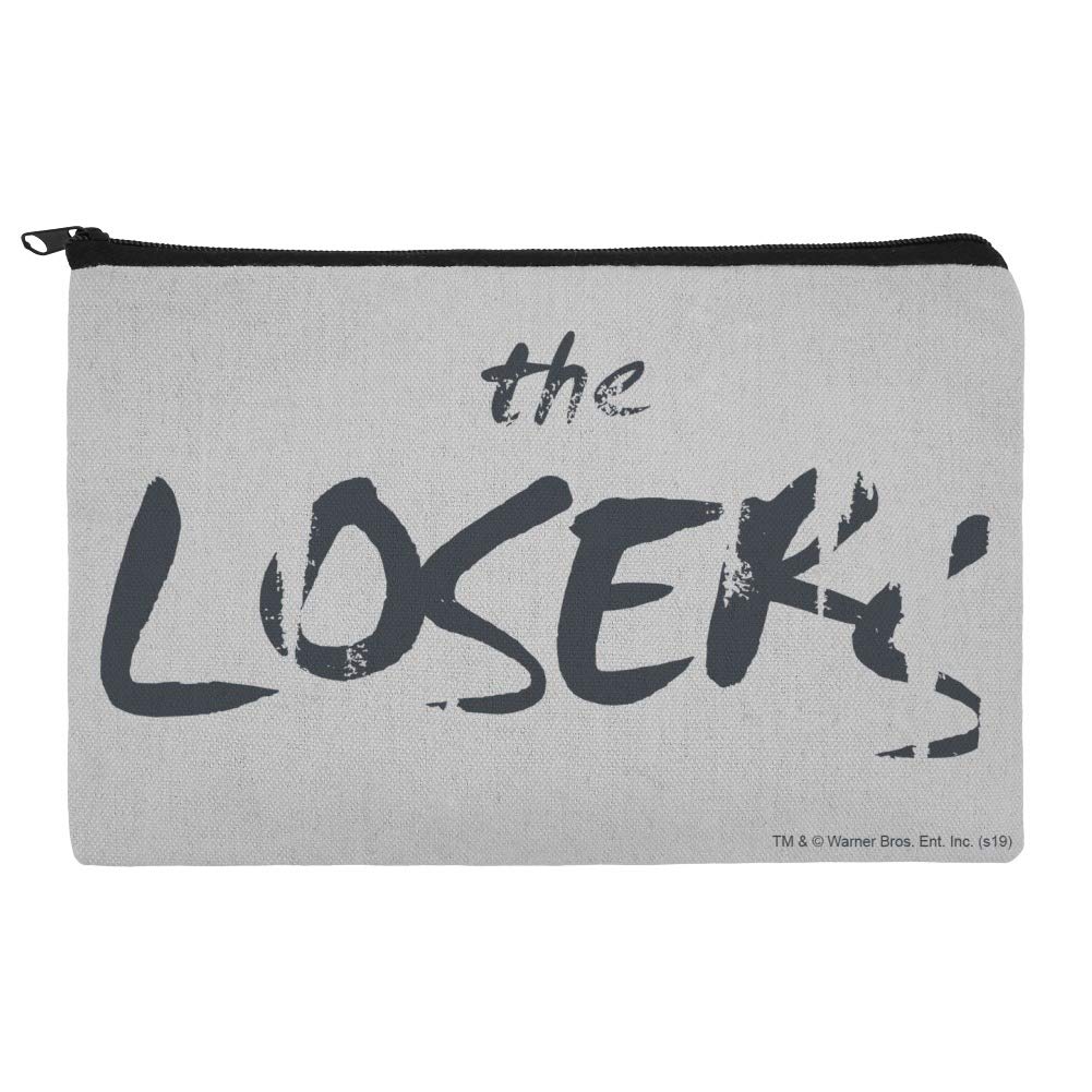 IT Chapter 2 The Losers Club Makeup Cosmetic Bag Organizer Pouch - Horror Movie Inspired Travel Toiletry Case for Women & Men