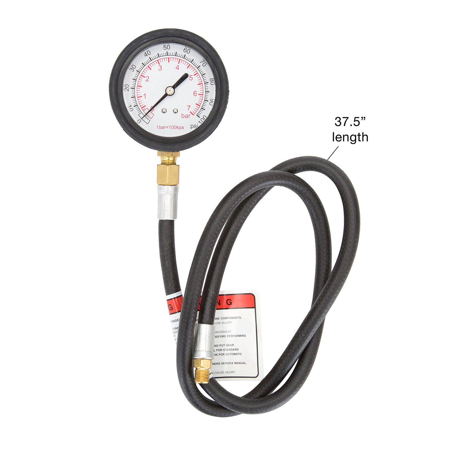 OEMTOOLS 27262 Professional Oil Pressure Gauge Set - 1 Pack - Accurate Engine Oil Pressure Testing for Automotive, Truck & Diesel Engines - Perfect for Mechanics & DIY Car Maintenance