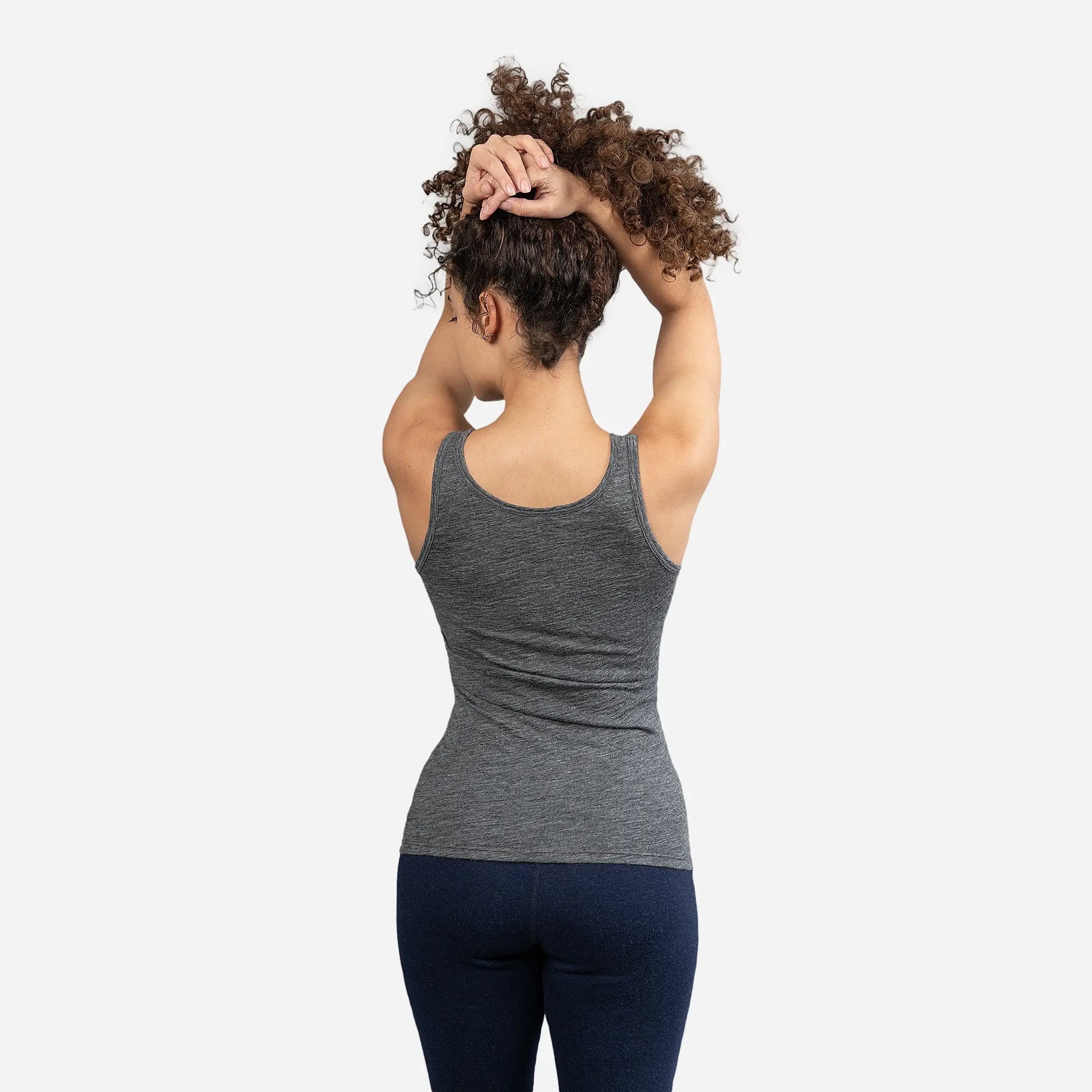 Ultralight Women's Alpaca Wool Tank Top - 160 GSM Soft & Breathable Summer Layering Piece for Travel & Outdoor Activities