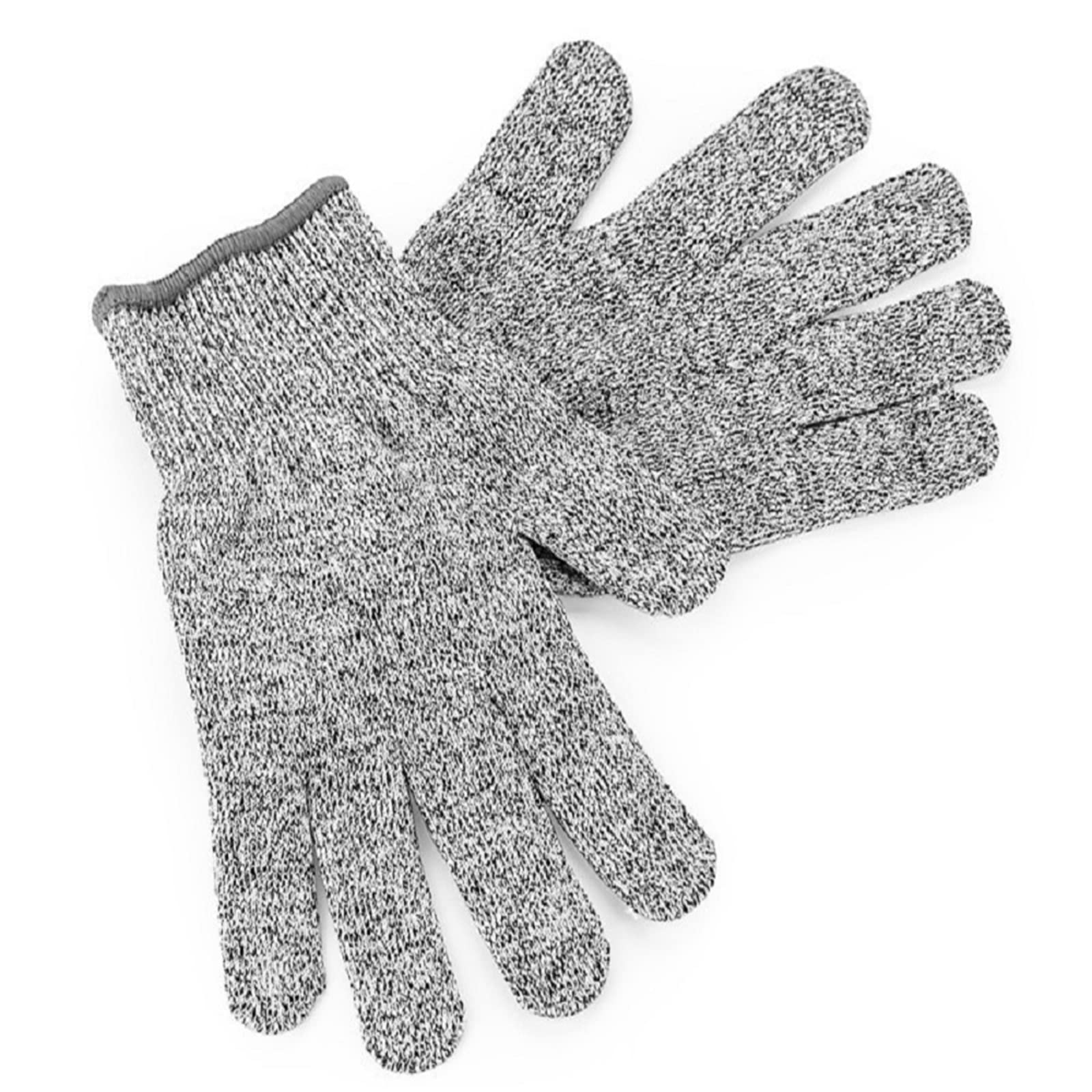 Kitchen Cut Resistant Gloves - Wear Resistant, Anti-Puncture, Anti-Slip Safety Gloves for Cooking, Chopping, and Food Prep (1 Pair)