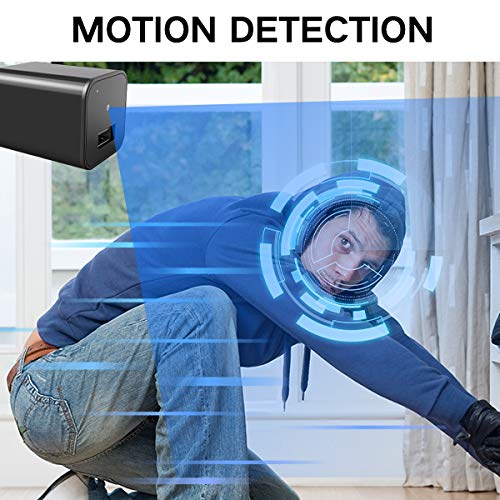 32GB Hidden Spy Camera with 1080P HD Video, Loop Recording & Motion Detection - Mini Nanny Cam for Home Security, Bedroom Surveillance & Indoor Monitoring