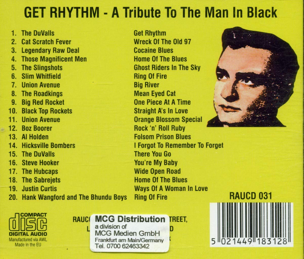 Get Rhythm: A Tribute to Johnny Cash - Various Artists | Classic Country Music Tribute Album for Fans, Collectors & Road Trips