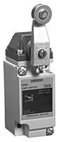 Omron D4A-2501-N Industrial Limit Switch with Roller Lever, DPDT Contact - Perfect for Factory Automation, Conveyor Systems & Machine Safety Controls