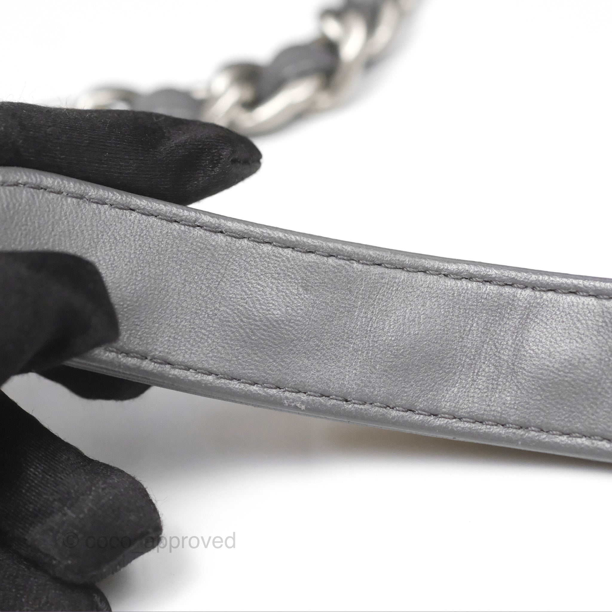 Chanel 19 Small Handbag in Dark Grey with Mixed Hardware - Luxury Crossbody Bag for Women, Perfect for Date Night & Evening Events