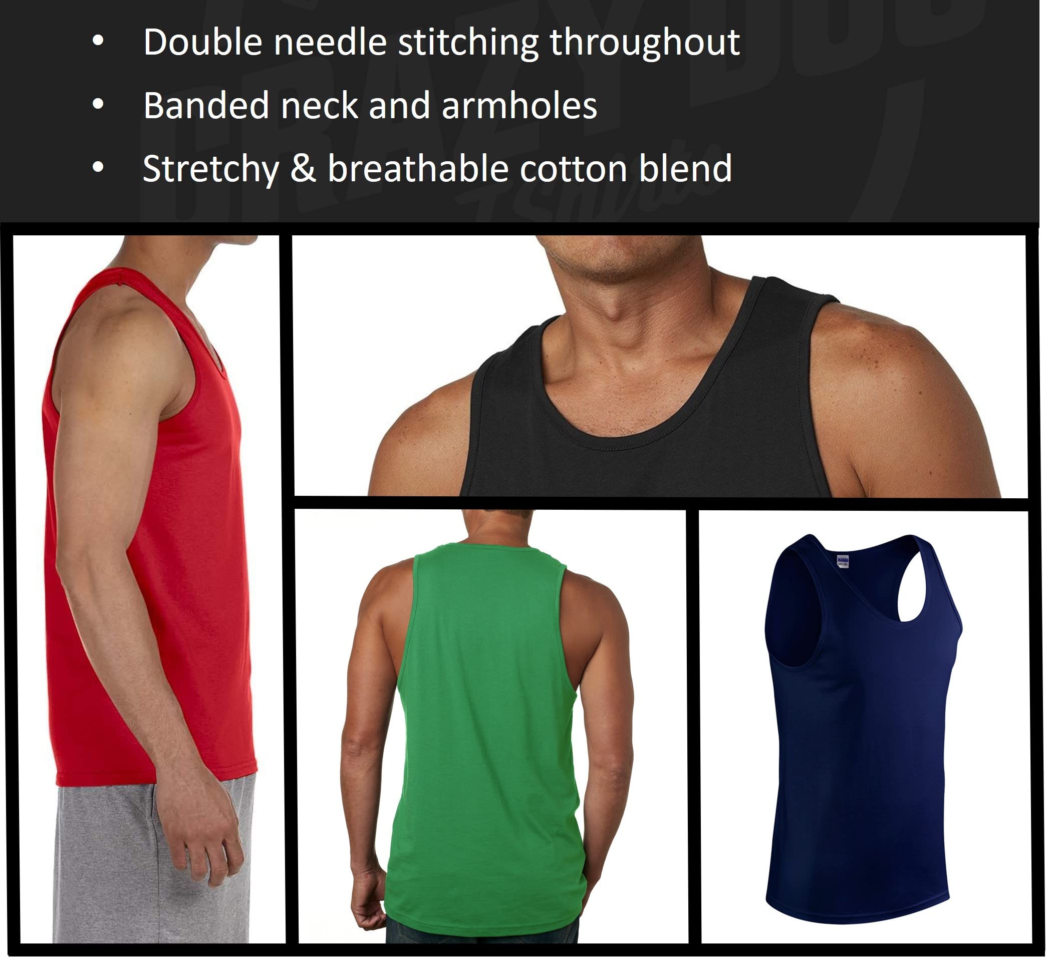 Funny Men's Fitness Tank Top - 'I'll Be in The Garage' Graphic Novelty Shirt for Car Mechanics & Dads | Gym, Workout, Casual Wear