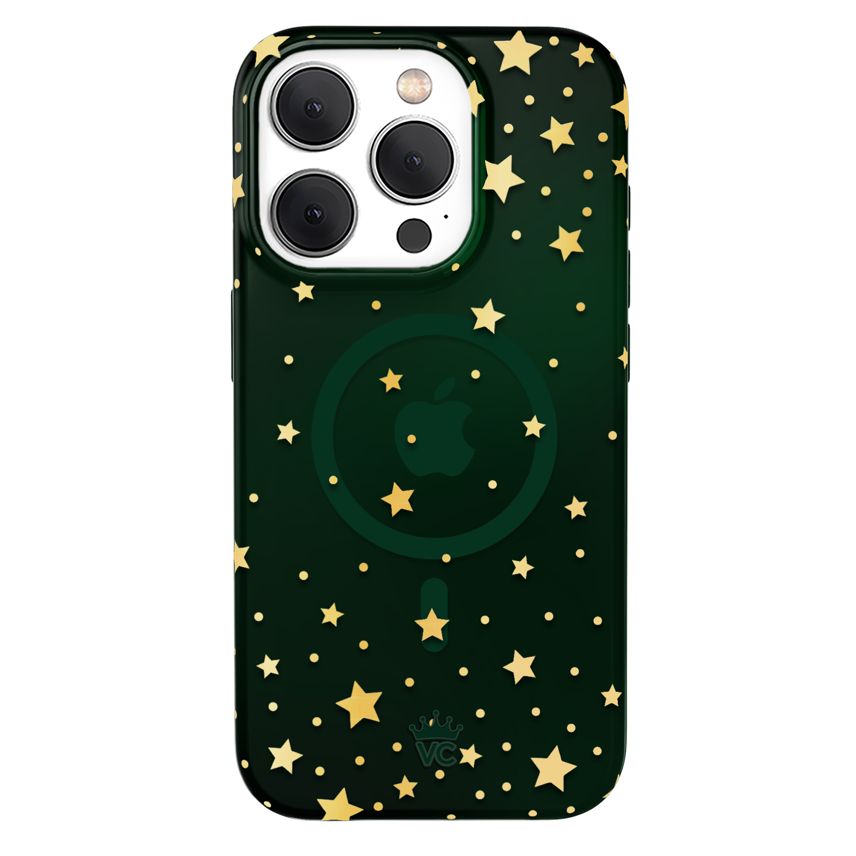 Evergreen Stars iPhone Case - Durable Protective Cover for iPhone 13/14/15 Pro Max - Slim Shockproof Design - Perfect for Outdoor Activities, Travel & Daily Use