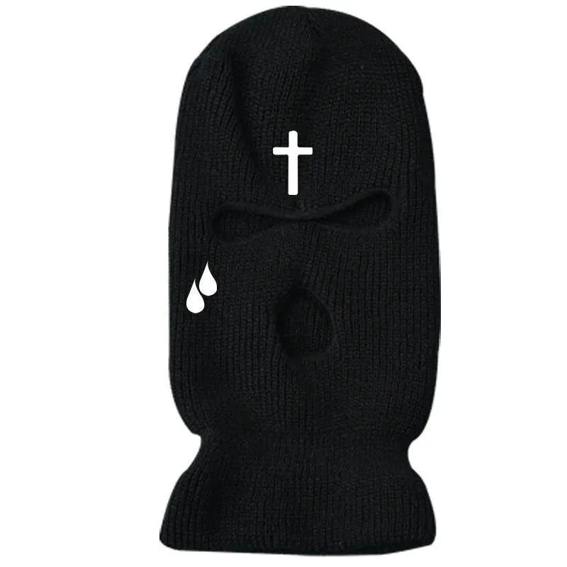 Pink 3-Hole Tactical Balaclava - Winter Ski Mask for Motorcycle Helmets, Outdoor Sports & Army Tactics - Cold Weather Face Protection for Skiing, Motorcycling & Snowboarding