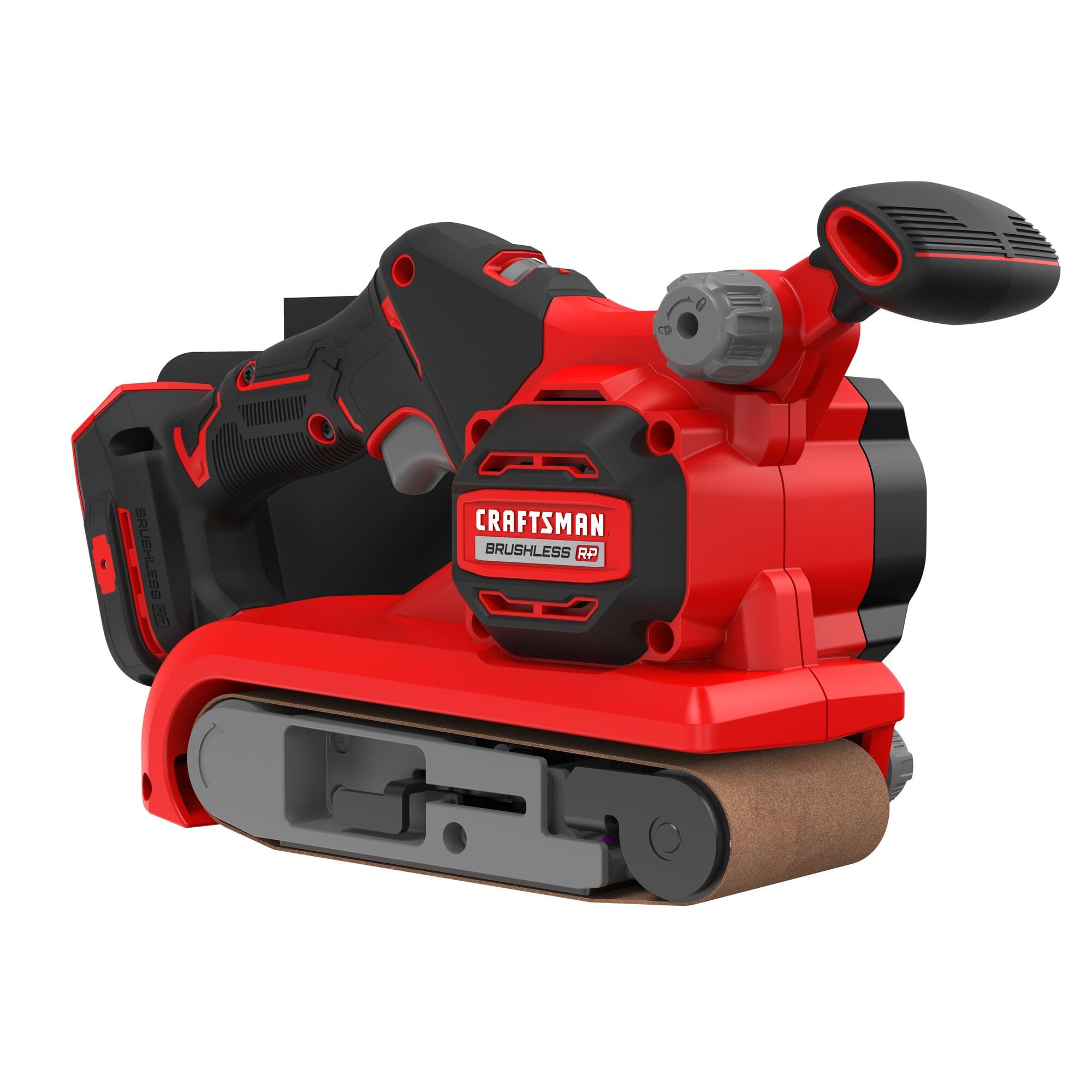 CRAFTSMAN V20* Brushless Cordless Belt Sander (CMCW223B) - Professional Woodworking & DIY Home Improvement Power Tool for Sanding, Polishing & Surface Preparation