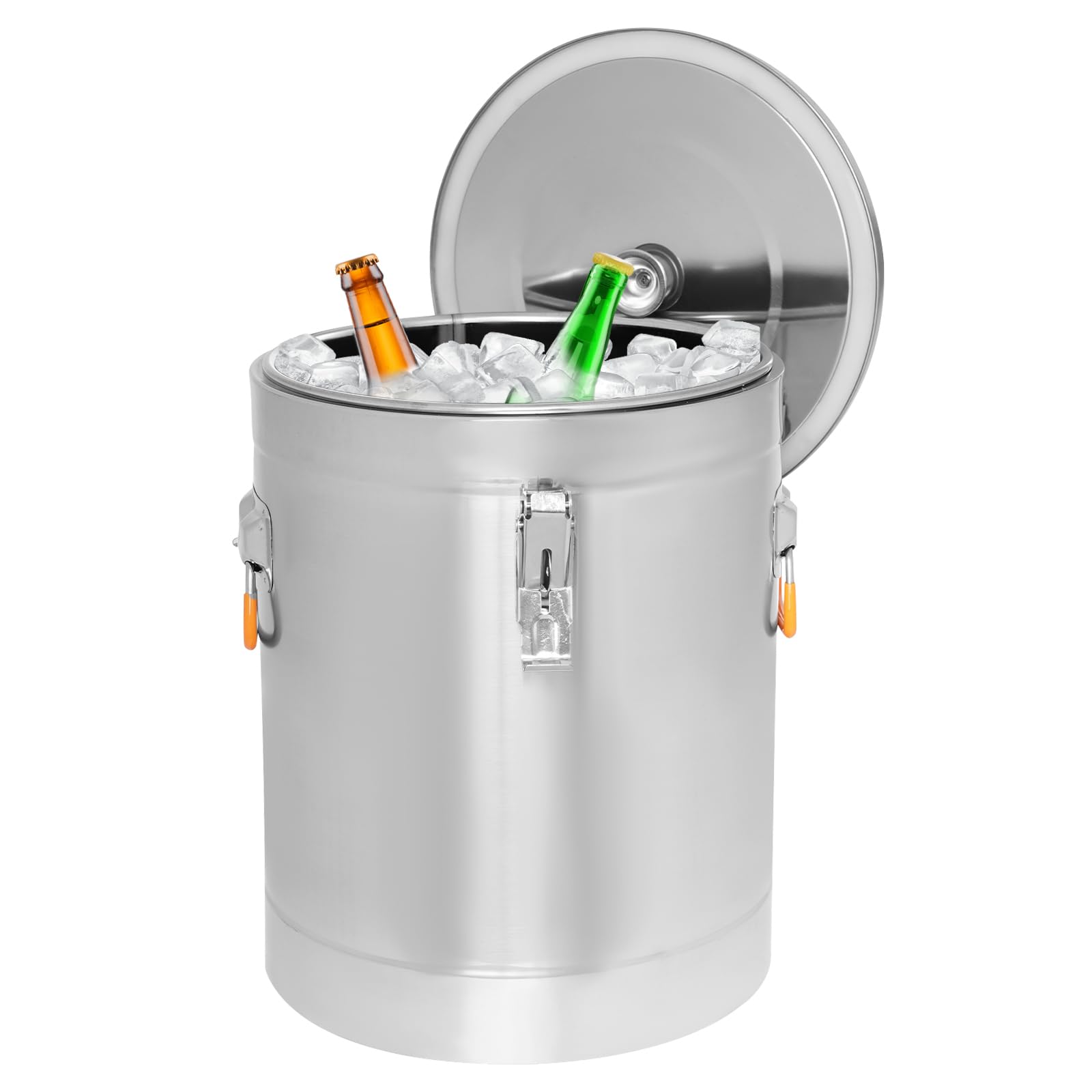 27.3 QT Insulated Soup Pan Carrier - Commercial Hot & Cold Food Transport Container, 8 Gallon Insulated Bucket for Catering, Restaurants & Canteens - Perfect for Keeping Meals Hot or Cold During Delivery, Buffets & Outdoor Events (30L Capacity)