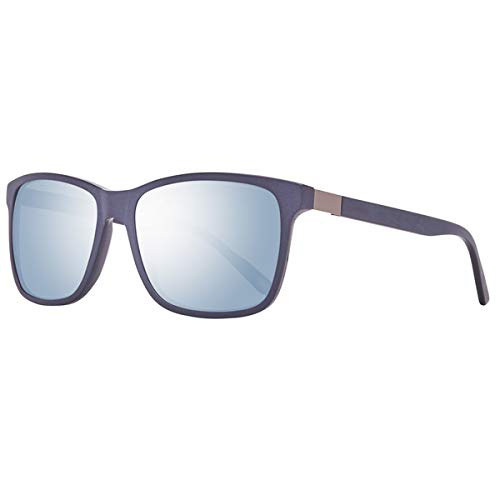 Helly Hansen Polarized Sunglasses for Men - HH5013-C02-56 Black Fashion Sun Glasses - UV Protection for Driving, Fishing & Outdoor Activities