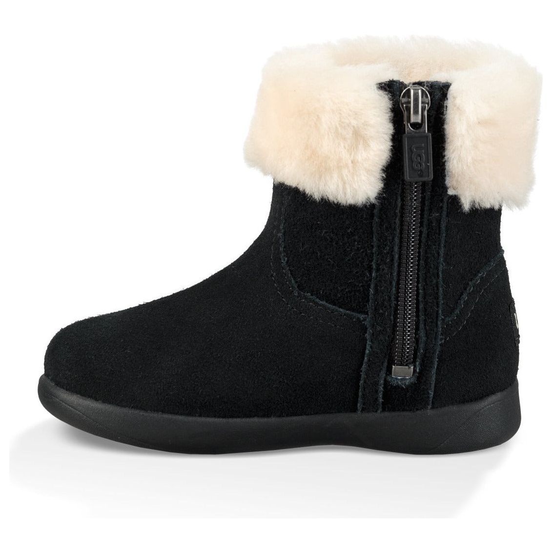 UGG Toddler's Jorie II Boots - Black Winter Snow Boots for Girls & Boys | Warm & Waterproof Kids Booties for Cold Weather, Outdoor Play & School