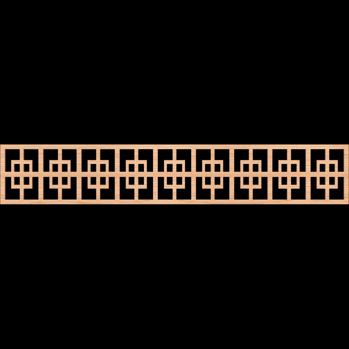 Cambridge Fretwork Moulding - Decorative Wood Trim for Home & Furniture | Perfect for DIY Projects, Wall Paneling, and Cabinet Accents
