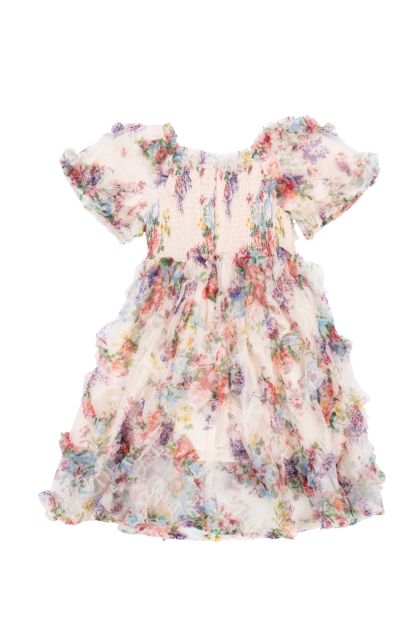 Mini Florentina Dress in Pink Floral - Women's Summer Floral Print Sundress for Beach, Vacation & Date Night