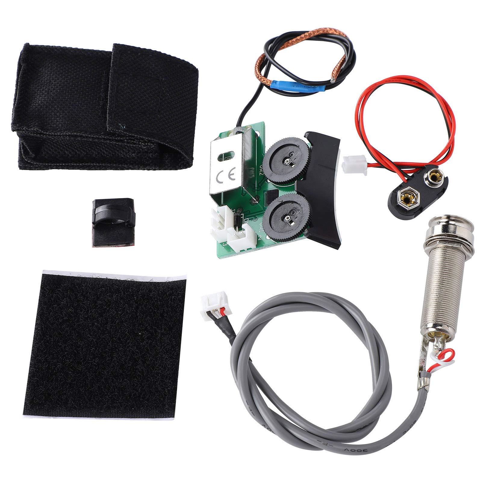 VGEBY Acoustic Guitar Pickup System - Professional Tailpiece Piezo Pickup for Enhanced Sound Amplification | Perfect for Live Performances & Studio Recording
