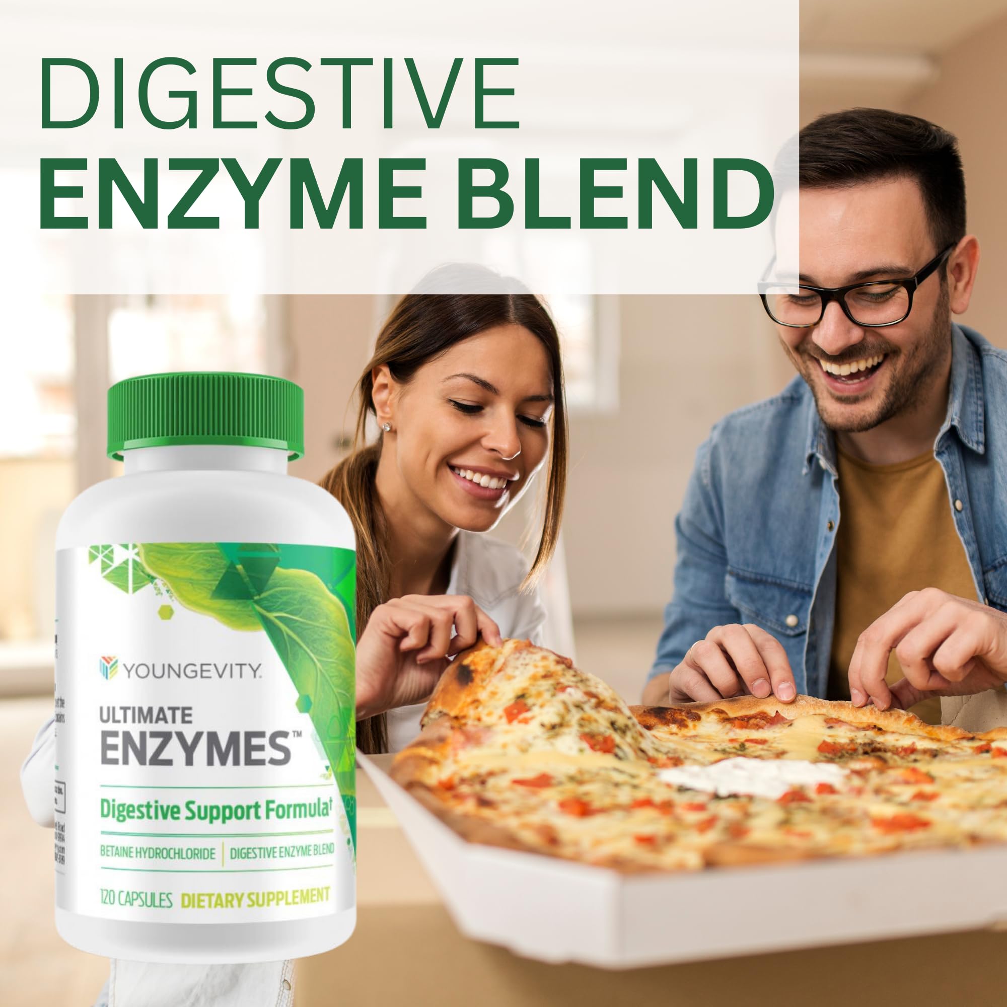Youngevity Healthy Body Digestion Pack 2.0 - Natural Digestive Support Supplement for Gut Health & Wellness | Supports Bloating Relief & Nutrient Absorption - Ideal for Daily Digestive Care & Detox