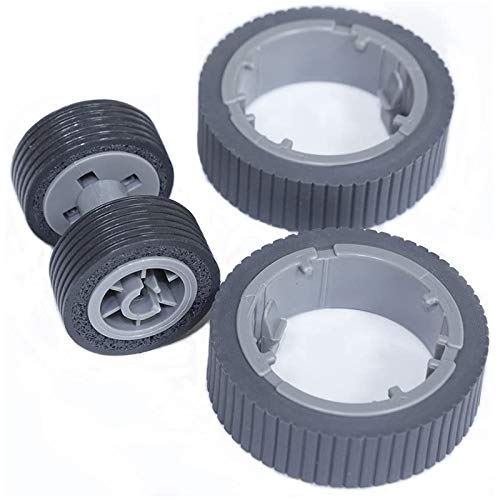 MADOC Replacement Pickup Roller & Brake Roller Consumables for Fujitsu Fi-7160 & Fi-7260 Scanners - Compatible with Pa03670-0001 & Pa03670-0002 - Ideal for Office Document Scanning & Maintenance